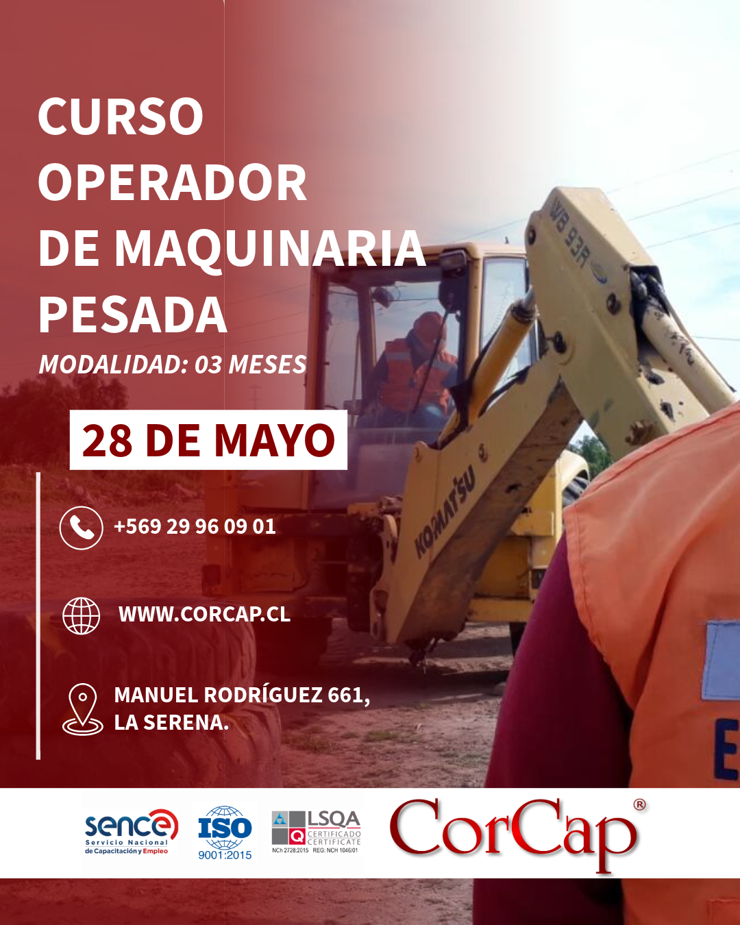 OPERADOR DE MAQUINARIA PESADA