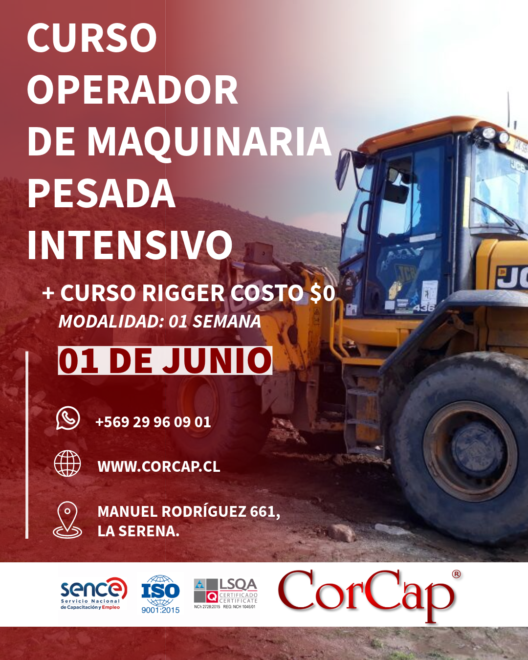 OPERADOR DE MAQUINARIA PESADA