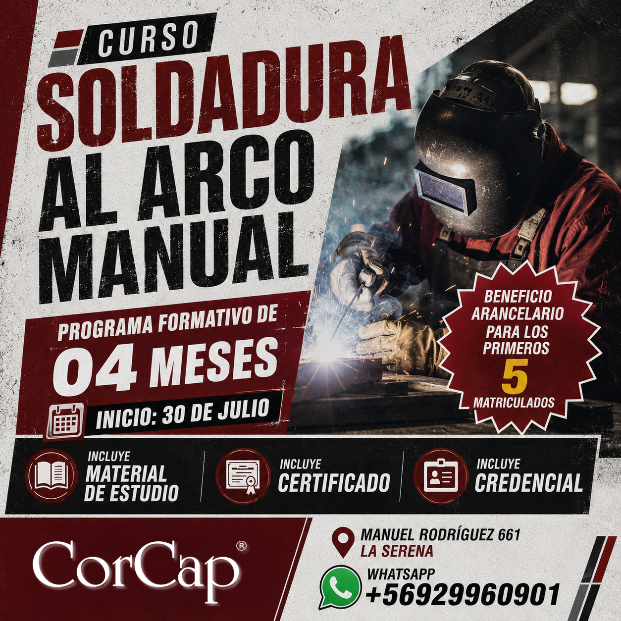SOLDADURA AL ARCO MANUAL PRINCIPIANTES