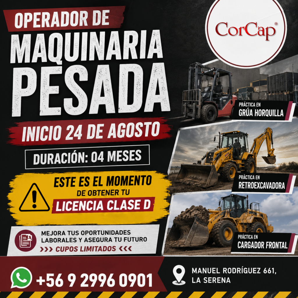 OPERADOR DE MAQUINARIA PESADA